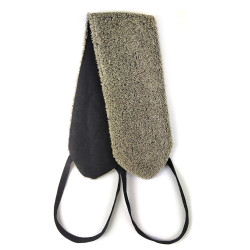 Back scrubber with black handles  Back scrubber with black handles