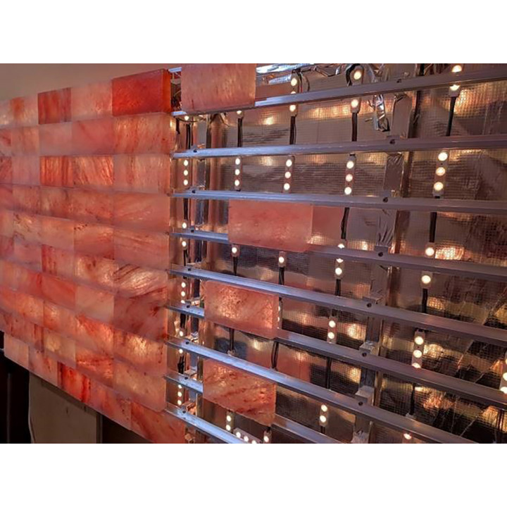 LED lighting for Himalayan salt bricks, White