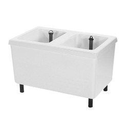 SAUFLEX foot bath 800 x 500 x 530 mm  SAUFLEX foot bath 800 x 500 x 530 mm