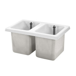 SAUFLEX foot bath 800 x 500 x 390 mm  SAUFLEX foot bath 800 x 500 x 390 mm