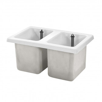 SAUFLEX foot bath 800 x 500 x 390 mm