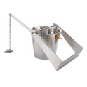 Cold shower bucket - ELIGA, stainless steel - 0