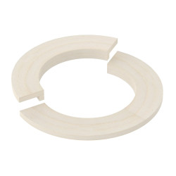 Embedding flange - for SAWOTEC Tower Round heater, wooden  Embedding flange - for SAWOTEC Tower Round heater, wooden