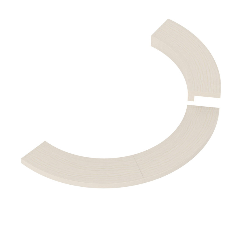 Embedding flange - for SAWOTEC Tower Wall heater, wooden