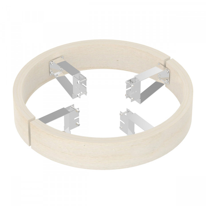 Safety railing - for SAWOTEC Tower Roundx heater, Aspen, TH4/TH5