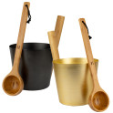 RENTO aluminum bucket and ladle set - 0