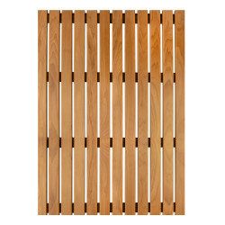 Reinforced floor grate, Thermo aspen, 600x800x43 mm  Reinforced floor grate, Thermo aspen, 600x800x43 mm