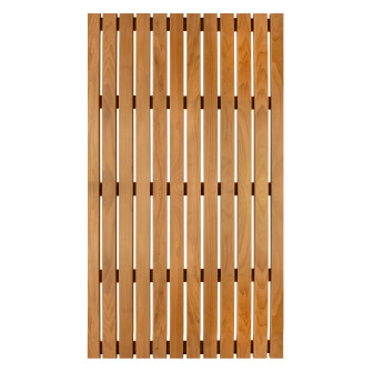 Reinforced floor grate, Thermo aspen, 600x1000x43 mm