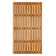 Reinforced floor grate, Thermo aspen, 600x1000x43 mm