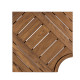 Corner module for modular sauna benches, pine 654x654 mm
