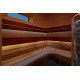 Corner module for modular sauna benches, pine 654x654 mm