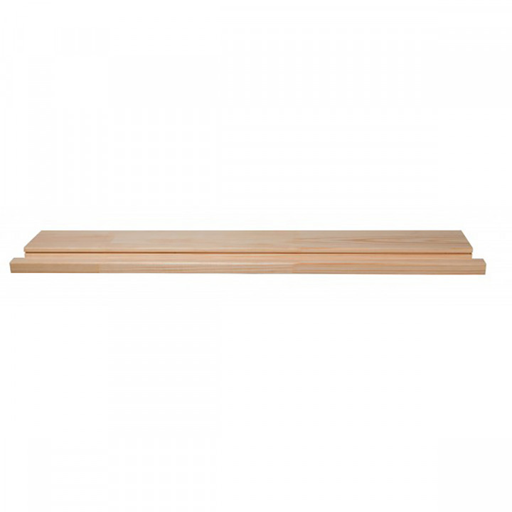 Wooden AD door threshold, aspen