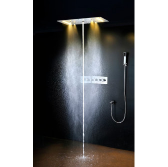 Steamtec Tolo rain shower, 380x700 mm