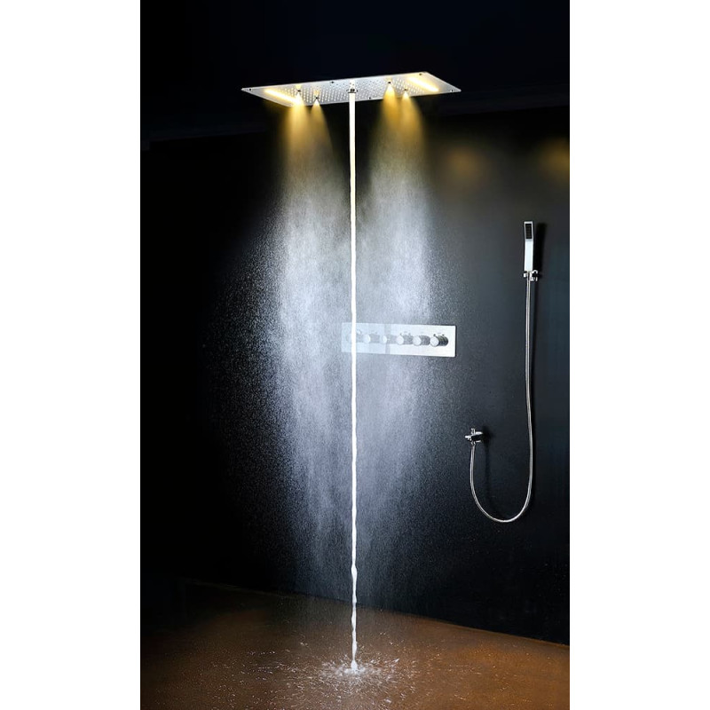 Steamtec Tolo rain shower, 380x700 mm