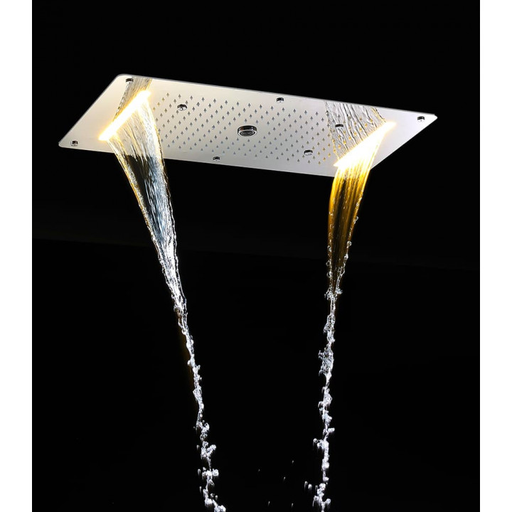 Steamtec Tolo rain shower, 380x700 mm