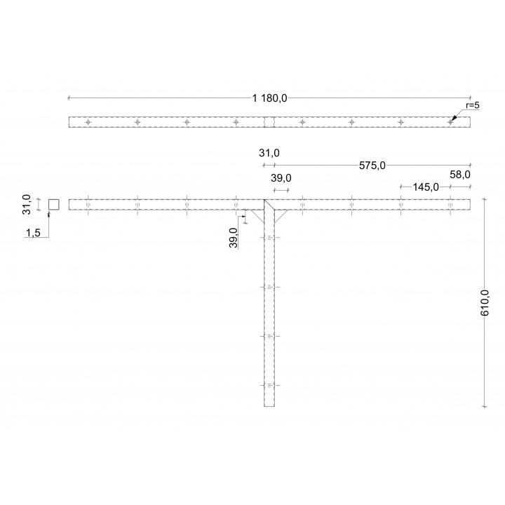 Bench bracket