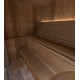 Modular sauna bench ERGONOMIC, Thermo aspen
