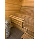 Modular sauna bench ERGONOMIC, Thermo aspen - 7