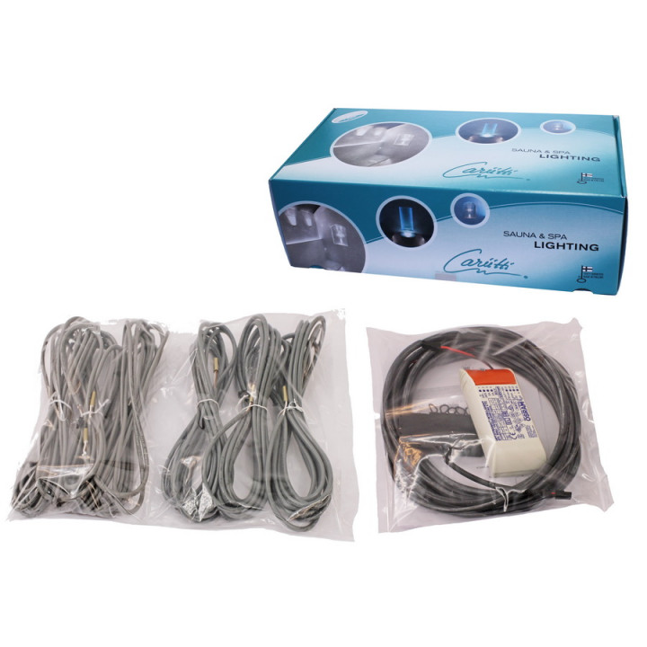 CARIITTI LED lighting set for steam sauna