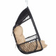 Hanging chair - TANJA, Dark brown