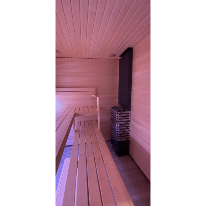 Electric sauna heater - SAUNUM Experience Black
