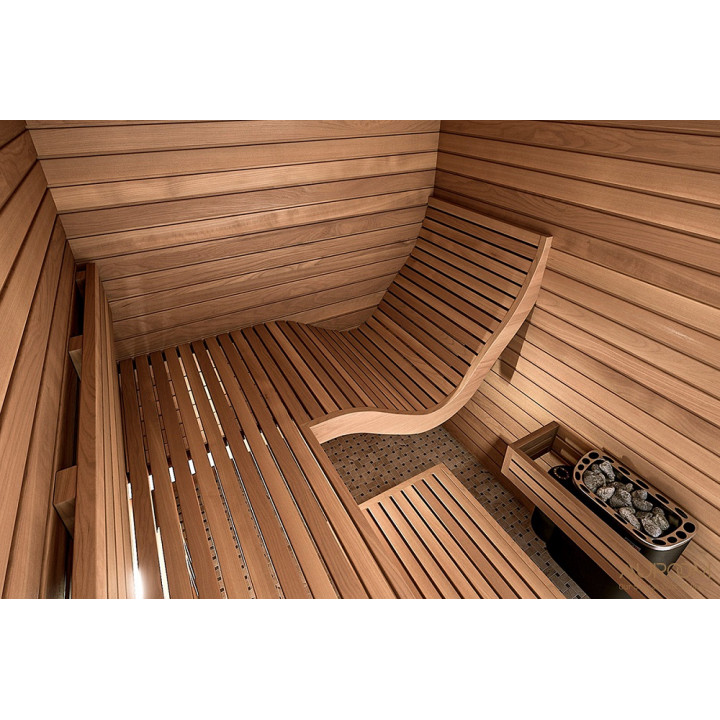 Auroom sauna cabin, 163x163x205cm