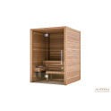 Auroom sauna cabin 150x150x205cm, with glass - 0