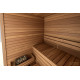 Auroom sauna cabin 150x150x205cm, with glass