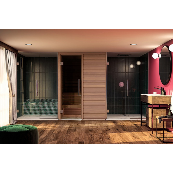 Auroom sauna cabin, 150x150x205cm