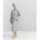 Bathrobe, L / XL, Light gray