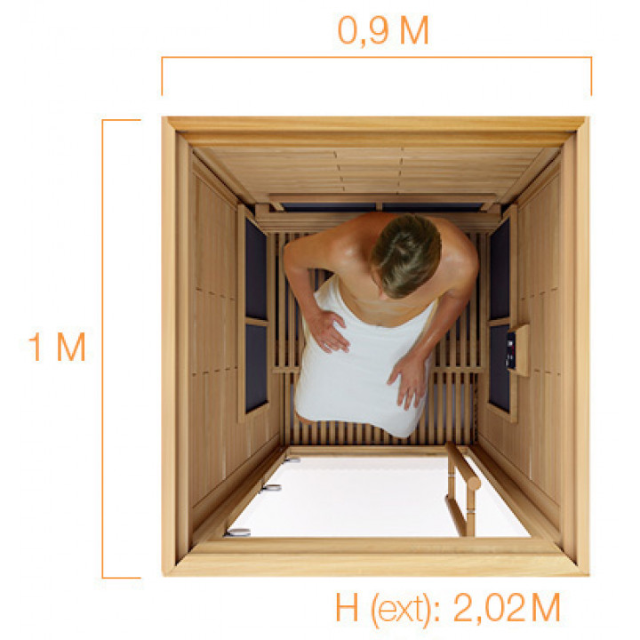 SAWO Infrared cabin, for one person
