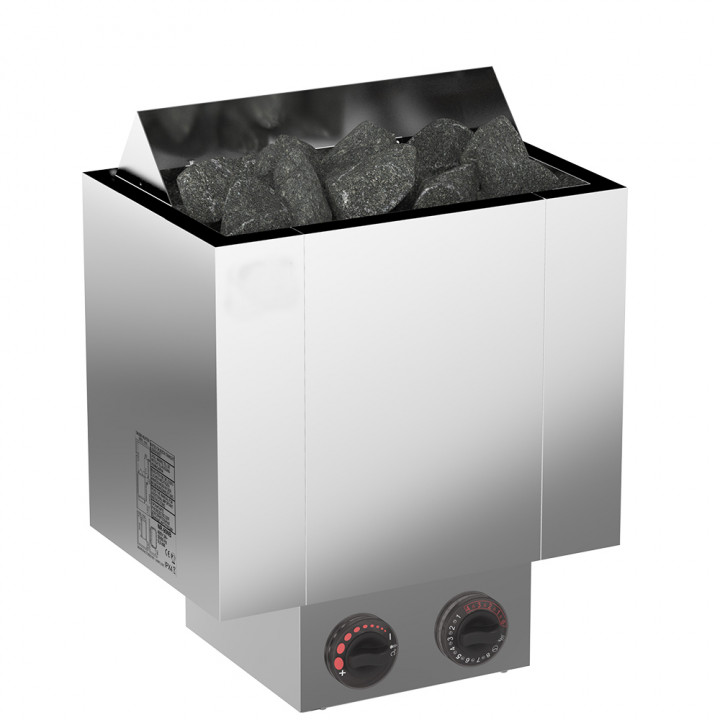 Electric sauna heater – SAWOTEC Nordex Plus, with control unit