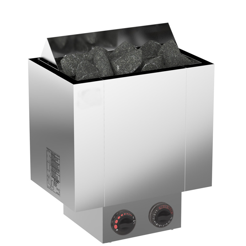 Electric sauna heater – SAWOTEC Nordex Plus, with control unit