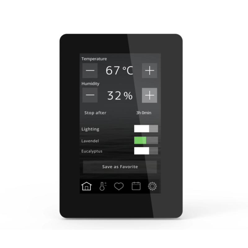 Electric sauna heater control panel - TYLO Elite Cloud