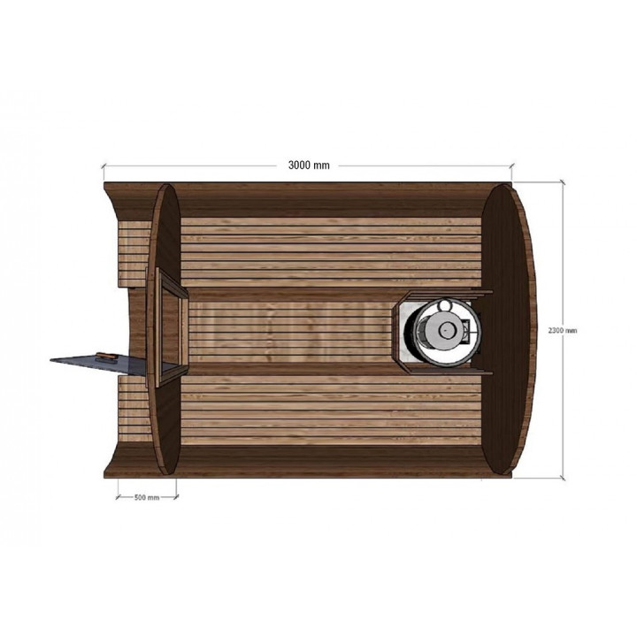 Sauna house RT-300P