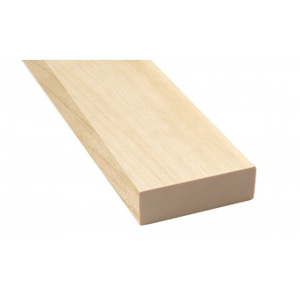 Bench board, 28 x 90 mm, Aspen, class A, 4 pcs.