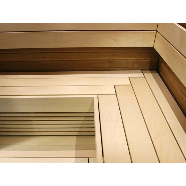 Bench board, 28 x 90 mm, Aspen, class A, 4 pcs.