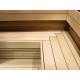 Bench board, 28 x 90 mm, Aspen, class A, 4 pcs.