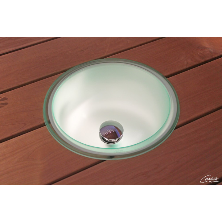 CARIITTI LED illuminated bowl with water outlet valve 5 l