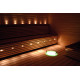 CARIITTI LED illuminated bowl with water outlet valve 5 l