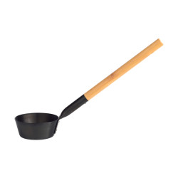 RENTO aluminum ladle, black  RENTO aluminum ladle, black