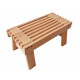 Sauna bench, alder 700 x 380 x 340 mm