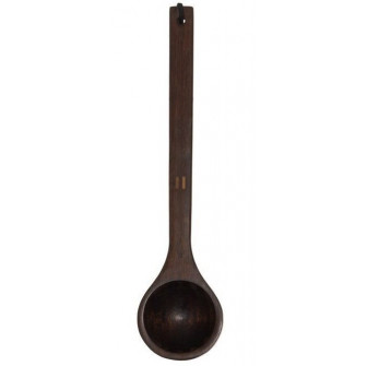 Rento Bamboo Dark Sauna Ladle, 43 cm