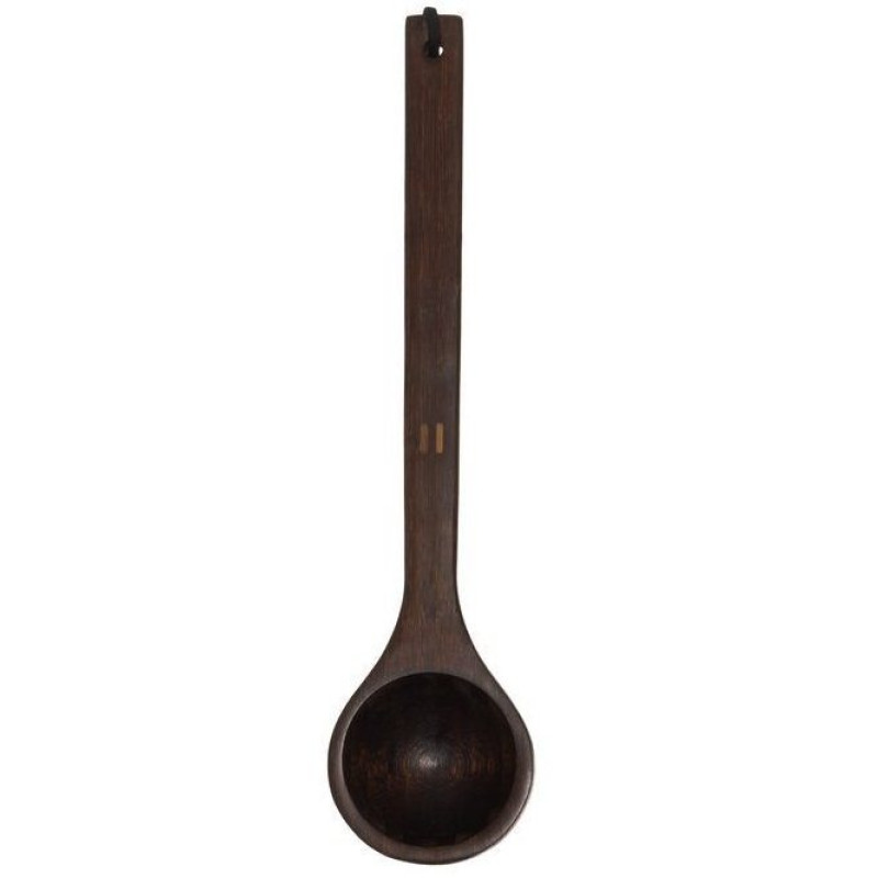 Rento Bamboo Dark Sauna Ladle, 43 cm