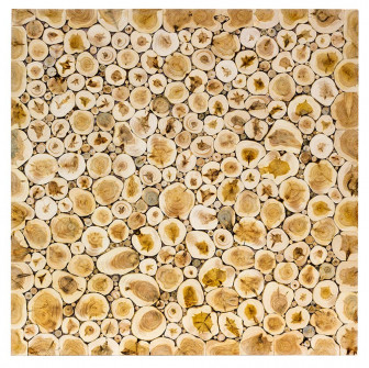 Thin Juniper Wood Panel, 500 × 500 mm