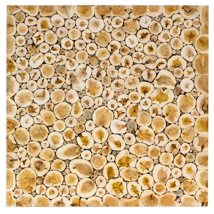 Thin Juniper Wood Panel, 500 × 500 mm