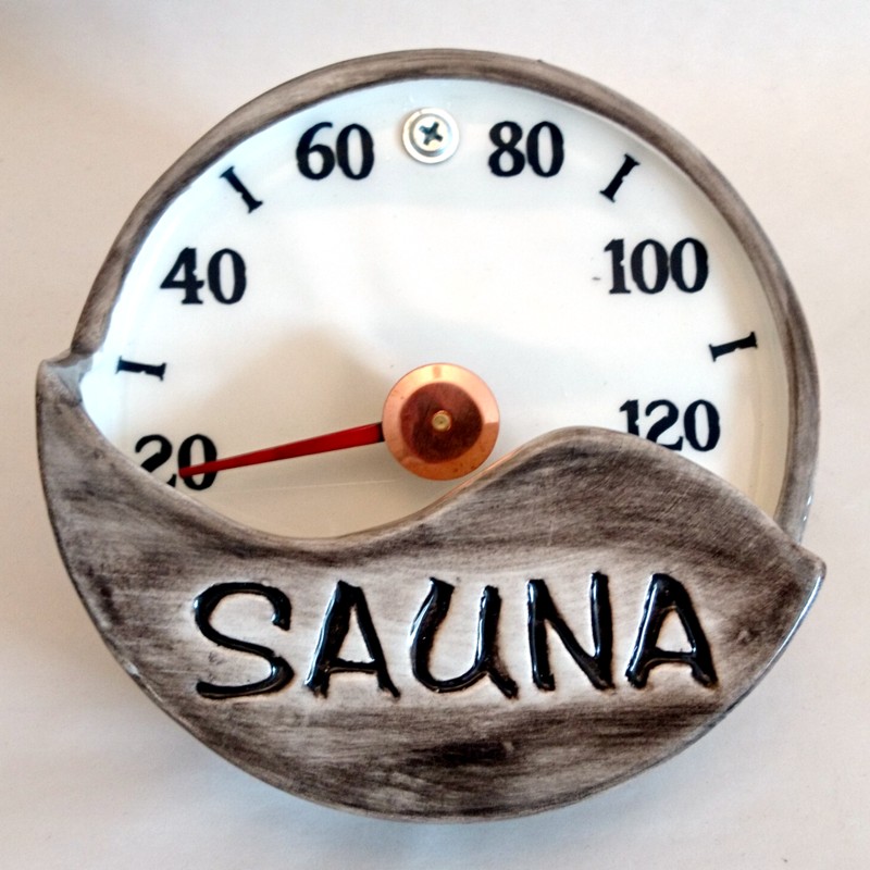 Ceramic sauna thermometer - SAUNA Ceramic sauna thermometer - SAUNA