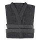 Bathrobe - RENTO KENNO, grey