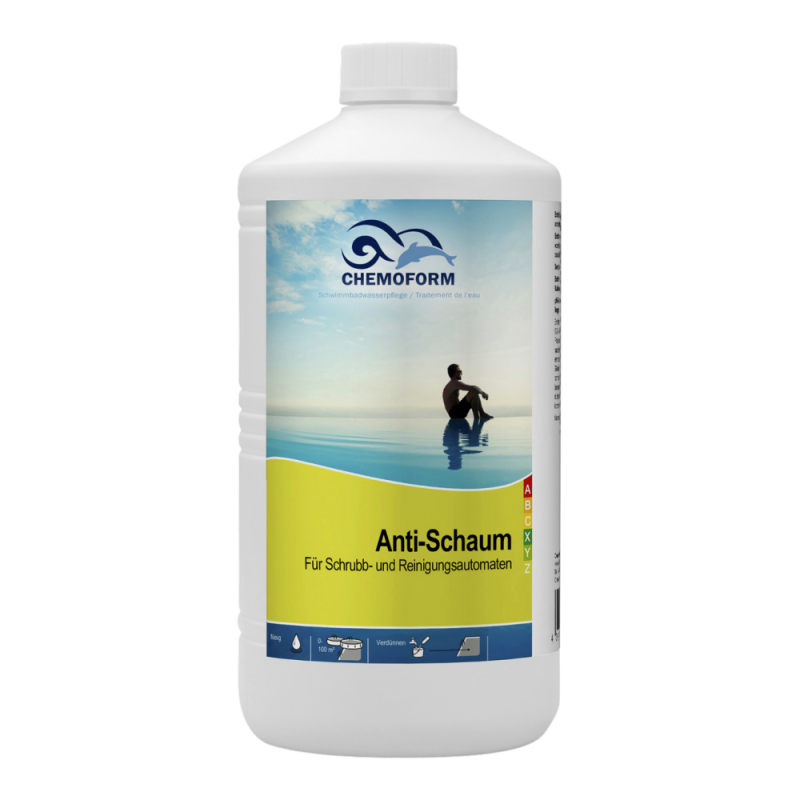 Measure to reduce the foaming of water HEMOFORM