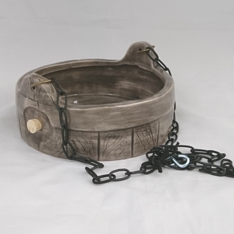 Ceramic container for scents - barrel Frankfurter